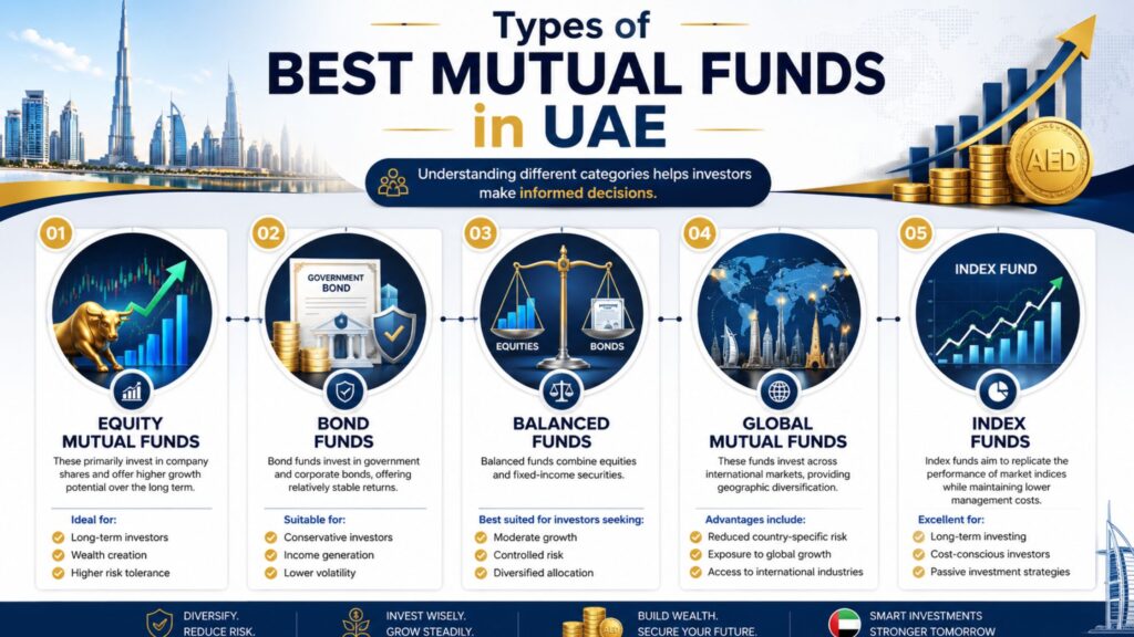 Types of Best Mutual Funds in UAE